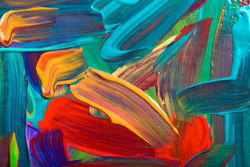 Abstract art backgrounds. Hand-painted background. SELF MADE.