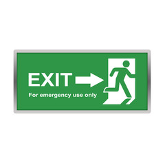 exit sign