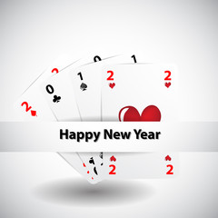 card new year