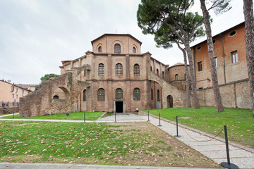 Fototapeta premium Basilica of San Vitale in Ravenna, Italy