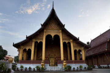 Naklejka premium Wat - Luang Prabang