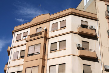 Apartment building in Spain