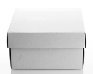 paper box, isolated on white