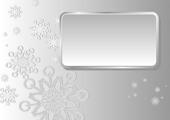 Snowflakes background