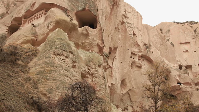 Famous city  Cappadocia in Turkey