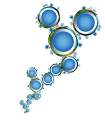 Abstract colorful  ball