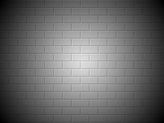 High resolution conceptual gray brick wall texture
