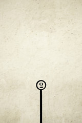 Number two on the wall