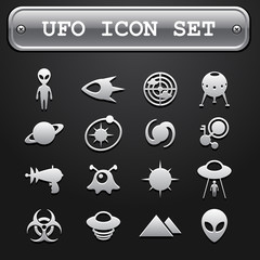 UFO icon set