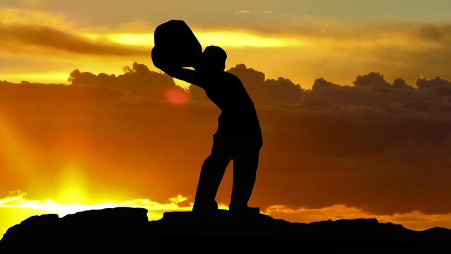 Macedonia Meckin Kamen Monument Krusevo sunrise