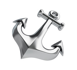anchor on a white background