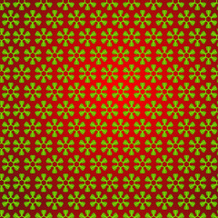 Vector seamless snowflake pattern. Eps10