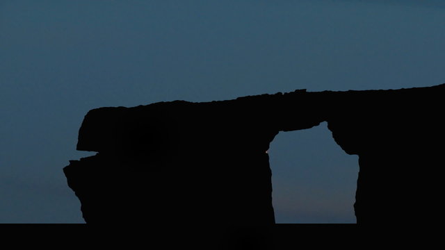 Malta Azure Window gentle moon