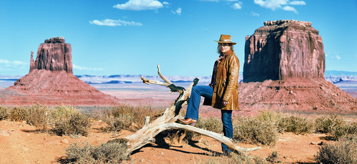 Monument Valley cowgirl