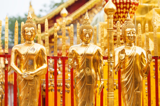 Thai Buddha Golden