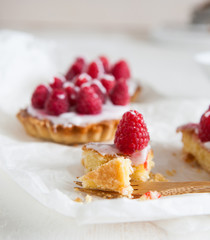 raspberry frangipane