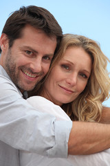 Fototapeta premium Portrait of a loving couple