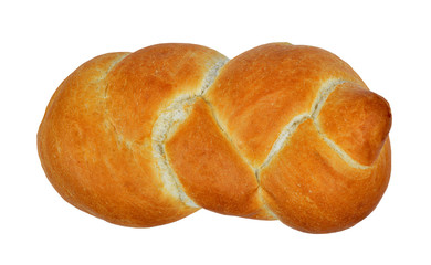 Wheat buns isolated on white