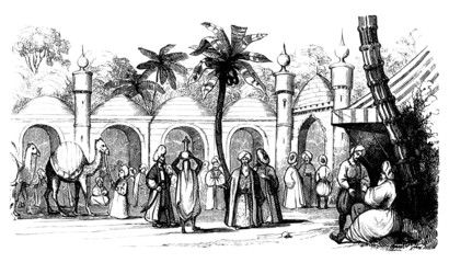 Traditional Arabia : Street Scene