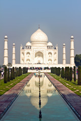 Obraz premium Taj Mahal. India, Agra, Uttar Pradesh