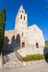 Fototapeta premium St. Nikola Church in Town of Komiza on Vis Island Off the Croati