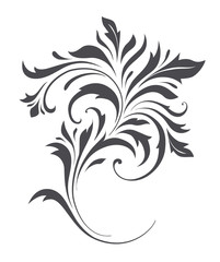 vector decorative floral element