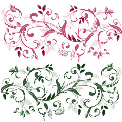 plant ornament  for your design