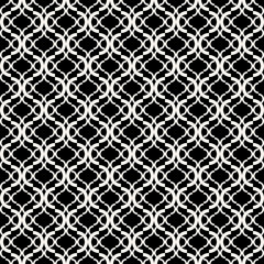 Black and white seamless  pattern