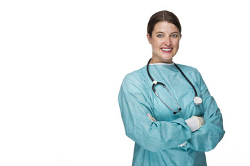 Ärztin mit Stethoskop