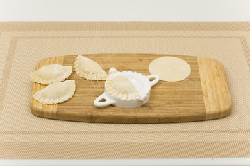production of ravioli
