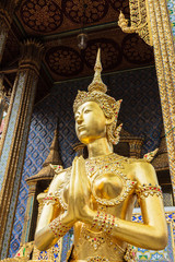 Garuda and Architecture of Wat Phra Kaeow Temple, bangkok, Thail