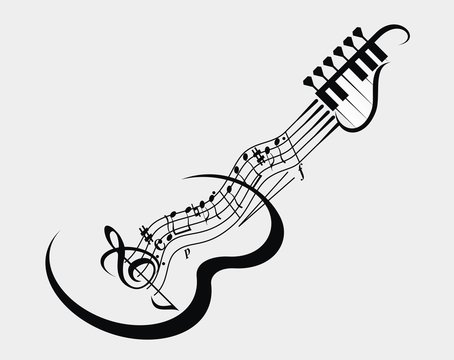 Pentagrama con notas_3