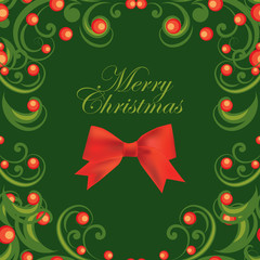 Vector Christmas abstract background