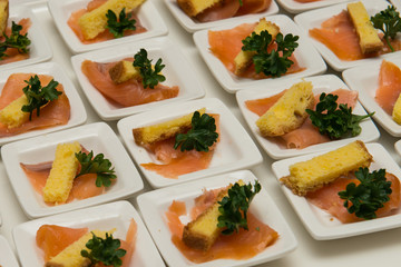 Antipasto salmone