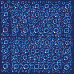Dark blue wallpaper from beads
