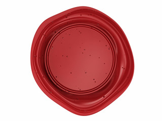 Sealing wax stamp for certificates