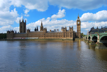 Fototapeta na wymiar Brytyjski parlament, Londyn