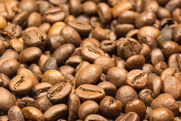 Coffee beans background