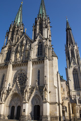 Fototapeta na wymiar Saint Wenceslas Cathedral (Ołomuniec, Czechy)