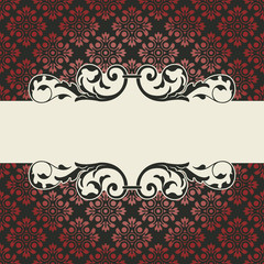 Vintage vector background