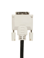 Unplugged Screen - Monitor power cable connector