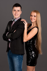 Portrait of man and woman