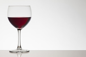 glass of red wine