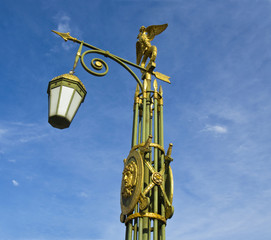 Fototapeta na wymiar St. Petersburg, street lamp