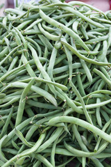 Green beans as background