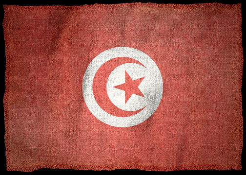 TUNISIA NATIONAL FLAG