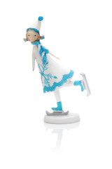 girl skating statuette
