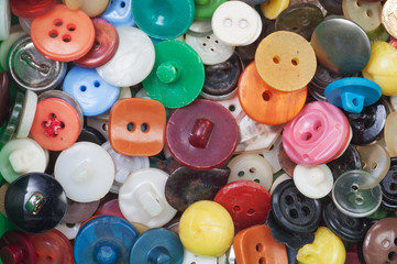 Set of old  buttons