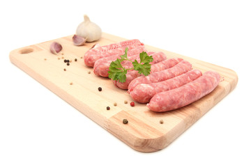 sausages isolated