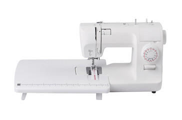 electric sewing machine tool isolates on white
